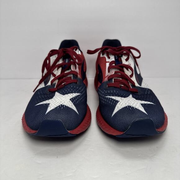 Brooks Launch 8 Shoes Texas Star Flag USA Running Patriotic 1203451B621 Womens 9 - Picture 2 of 13